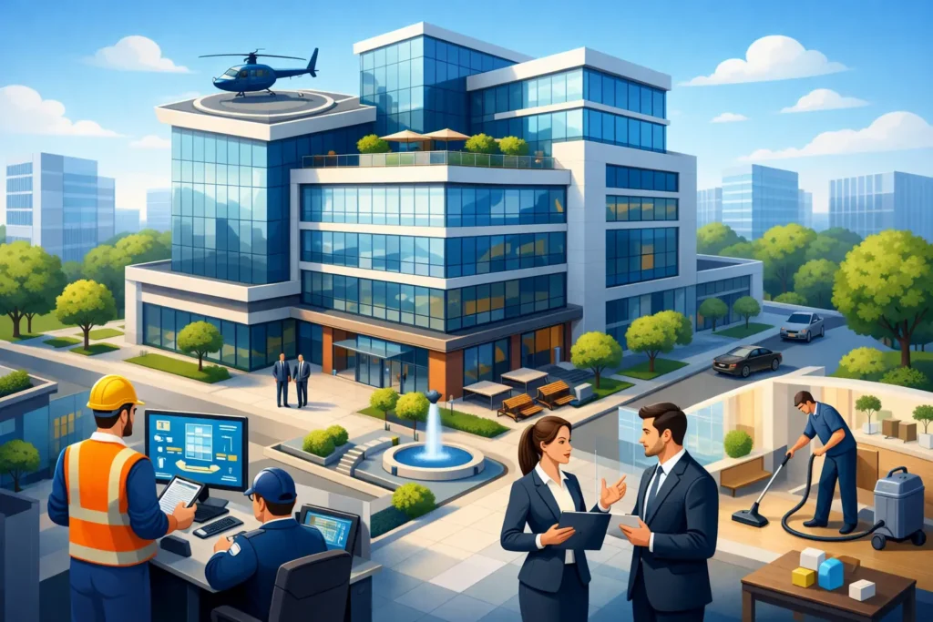 Cómo administrar un edificio corporativo bien