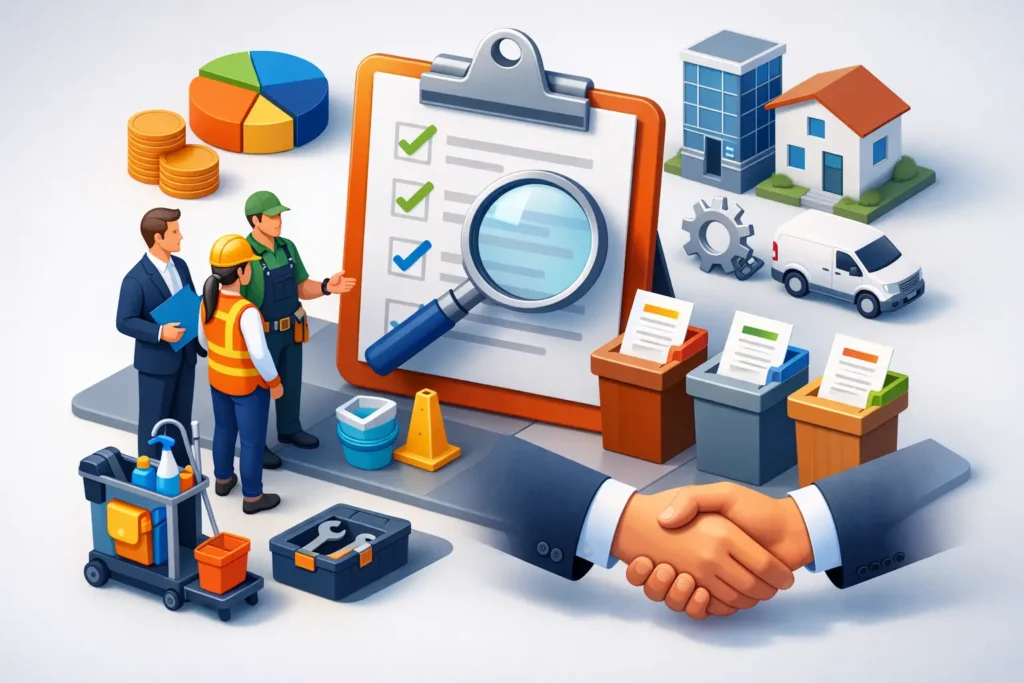 Cómo hacer licitación de servicios generales