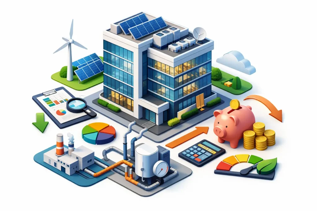 Optimización de costos operacionales en edificio