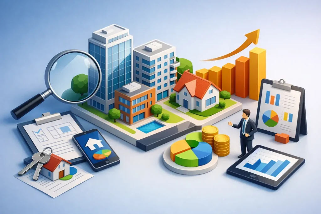 Gestión inmobiliaria con control y resultados